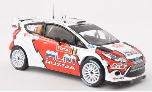 Ford Fiesta WRC 1/43 IXO No.6 ALM Russia Rally Monte Carlo 2012 E.Novikov/grau.Giraudet modellautos