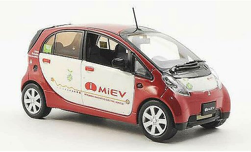 Mitsubishi iMiev Base 1/43 J Collection G8 Hokkaido Toyako Summit 2008 modellautos