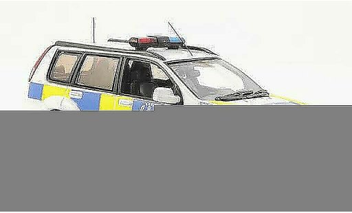 Nissan X Trail Base 1/43 J Collection Royal Barbados Polizei - Police 2008 modellautos
