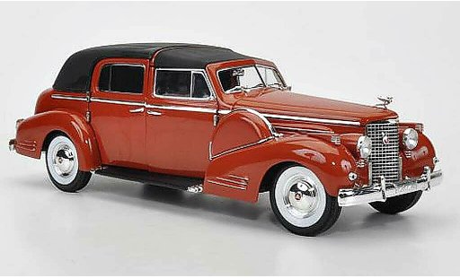 Cadillac Fleetwood V16 1/18 Signature braun avec Radio 1938 modellautos