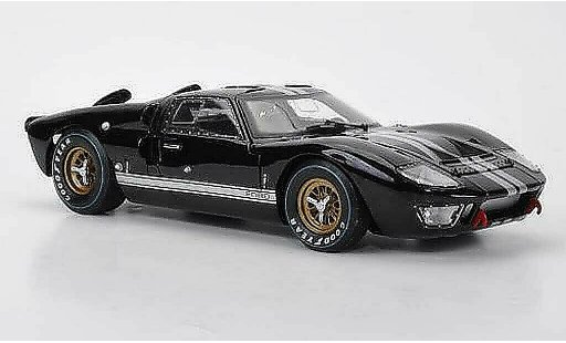 Ford GT40 Mk II 1/18 Shelby Collectibles GT 40 MkII schwarz/grau metallisee 1966 modellautos