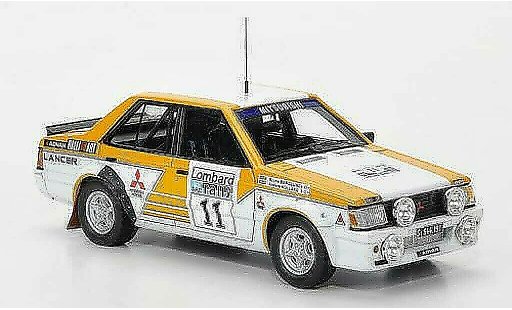 Mitsubishi Lancer 2000 Turbo 1/43 Neo No.11 Team Ralliart RAC Rally limited edition 1981 modellautos