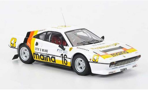 Ferrari 308 GTB 1/43 Best No.16 Maina Rally dei Laghi 1984 modellautos