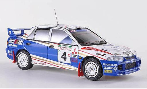 Mitsubishi Lancer Evolution III 1/43 HPI No.4 RalliArt R.Burns / R.Reid Rally Neuseeland 1996 modellautos