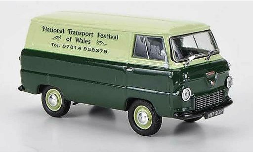 Ford 400E Van 1/43 Oxford National Transport Festival of Wales modellautos