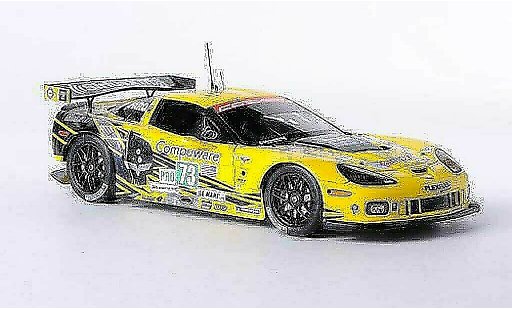 Chevrolet Corvette ZR1 1/43 Spark C6 C6 No.73 Racing 24h Le Mans 2012 A.Garcia/J.Magnussen/J.Taylor modellautos
