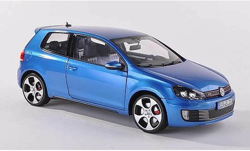 Volkswagen Golf GTI 1/43 Norev blau 2009 modellautos
