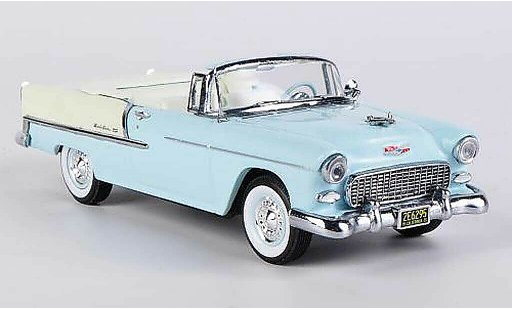 Chevrolet Bel Air Convertible 1/43 Vitesse 1955 Cabrio blau modellautos