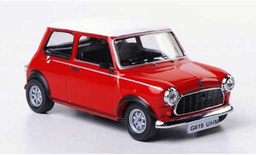 Austin Mini cooper 1/43 Vitesse Flame Red rot/weiss RHD 1990 modellautos
