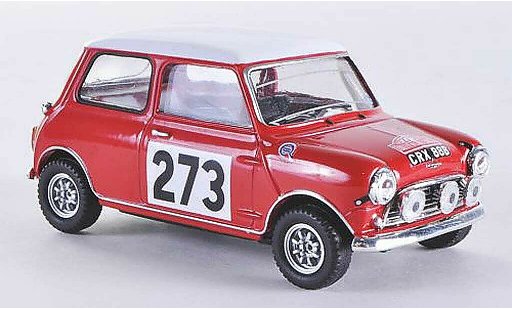 Austin Mini rallye 1/43 Vitesse S No.273 R.Aaltonen / A.Ambpink Rally Monte Carlo 1965 modellautos