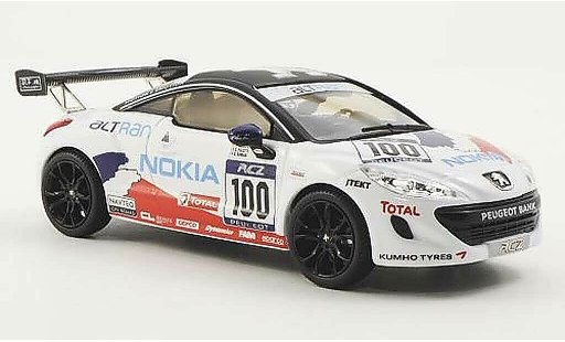 Peugeot RCZ Racing 1/43 Norev No.100 J.Rueplin / P.Englert / S.Palette / O.Roman 24h Nurburgring 2012 modellautos