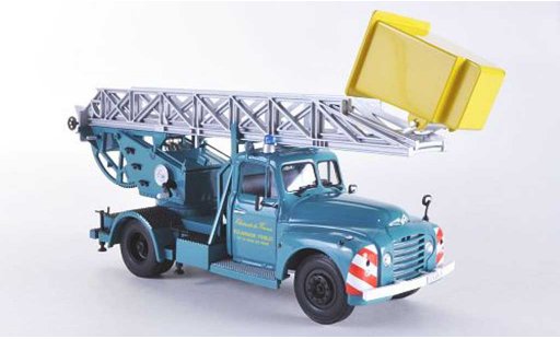Citroen T46 pompiers 1/43 Norev Drehleiter EDF mit Gondel 1962 modellautos