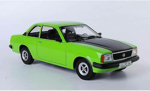 Opel Ascona B SR 1/18 Sun Star gr&Atilde;&frac14;n/schwarz modellautos