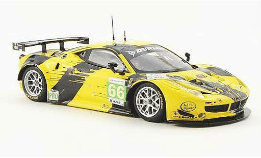 Ferrari 458 Italia GT2 1/43 Fujimi No.66 JMW Racing 24h Le Mans 2012 modellautos