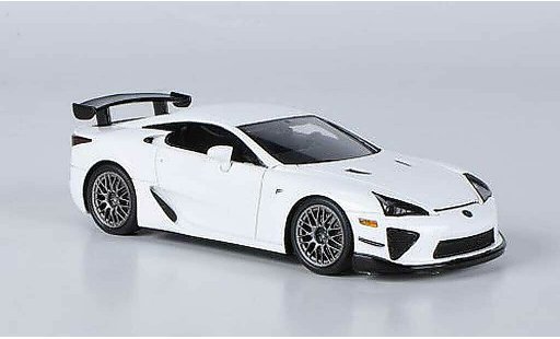 Lexus LFA Nurburgring Package 1/43 Ebbro weiss modellautos