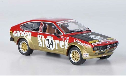 Alfa Romeo Alfetta gtv 2.0 1/43 M4 V Alfetta No.34 Spa 1976 modellautos