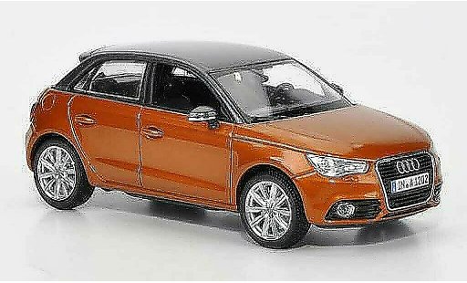 Audi A1 sportback 1/43 Kyosho orange/grau 2012 modellautos