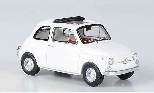 Fiat 500 F 1/43 Ebbro weiss 1965 modellautos