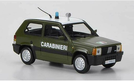Fiat Panda Police 1/43 Hachette Carabinieri 1986 modellautos