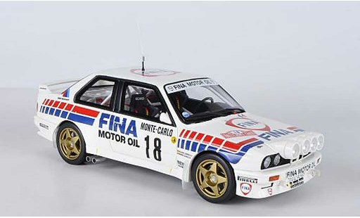 Bmw M3 course 1/18 Ottomobile E30 Gr.ANo.18FinaM.Duez / A.LopesRally Monte Carlo 1989 modellautos