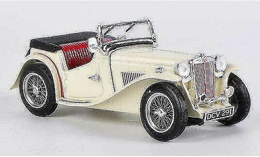 MG TC Base 1/43 Vitesse offen cream 1945 modellautos