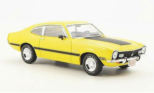Ford Maverick GT 1/43 Premium X gelb 1974 modellautos