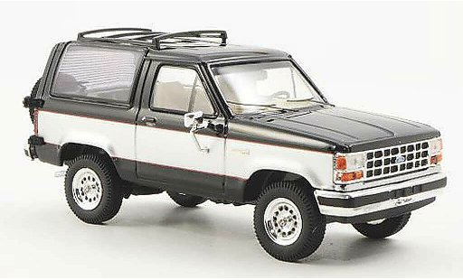 Ford Bronco Berline 1/43 Premium X II schwarz/grau 1989 modellautos