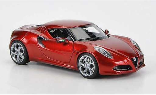 Alfa Romeo 4C concept 1/43 Look Smart rot Villa D'Este 2012 modellautos
