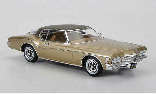 Buick Riviera Coupe 1/43 Premium X 1972 gold/braun Sondermodell limitierte Auflage 750 st&Atilde;&frac14;ck modellautos