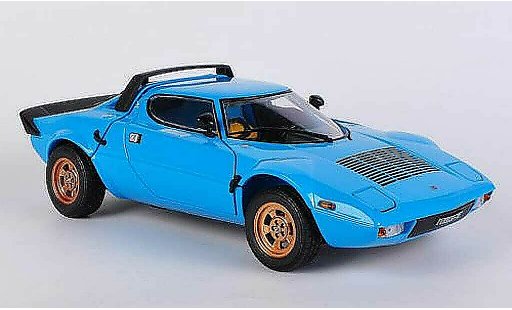 Lancia Stratos Base 1/18 Sun Star blau 1975 modellautos