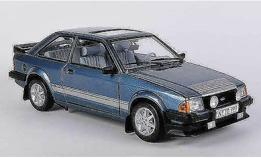 Ford Escort RS 1600 1/18 Sun Star blau 1984 modellautos
