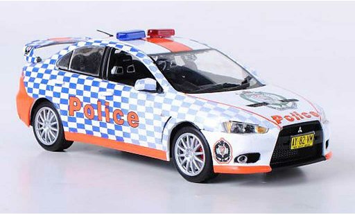 Mitsubishi Lancer Evolution X 1/43 Vitesse Polizei Australien modellautos