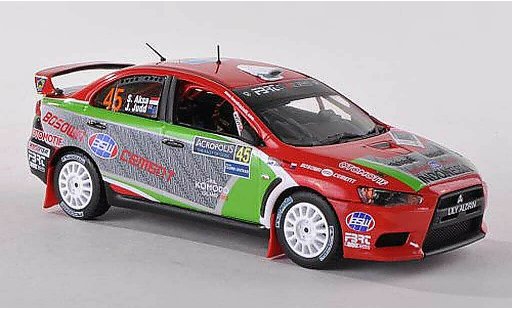 Mitsubishi Lancer Evolution X 1/43 Vitesse No.45 2nd PWRC Acropolis Rally 2012 S.Aksa/J.Judd modellautos