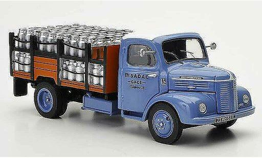 Hotchkiss PL 50 Pritsche 1/43 Eligor SADAC mit Milchkannen als Ladegut modellautos