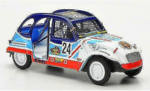 Citroen 2CV course 1/43 Eligor Cross No.24 modellautos