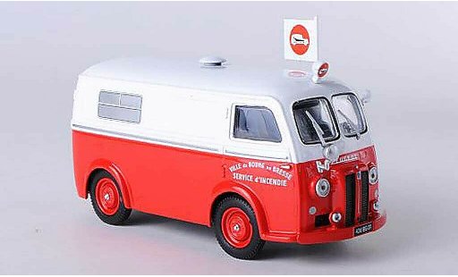 Peugeot D3 Base 1/43 Eligor Ambulanz Service d'Incendie - Ville de Bourg en Bresse RTW modellautos