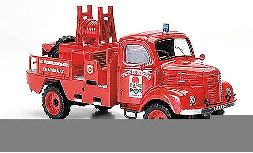 Hotchkiss PL 50 Pompiers 1/43 Eligor 4x4 CCFM Service Departemental d'Incendie & de Secours de l'Herault Feuerwehr modellautos