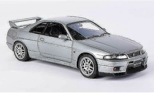 Nissan Skyline R33 1/43 HPI GT-R V-Spec grau RHD modellautos