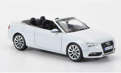 Audi A5 cabriolet 1/43 Norev Cabrio weiss 2011 modellautos