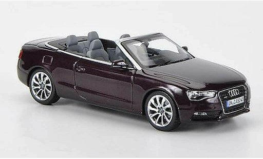 Audi A5 cabriolet 1/43 Norev Cabrio rot 2011 modellautos