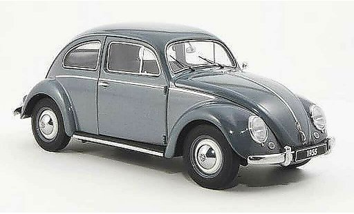 Volkswagen Kafer Base 1/18 Autoart blaugrau 1955 modellautos