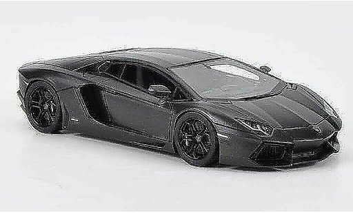 Lamborghini Aventador LP700-4 1/43 Fujimi mattschwarz modellautos