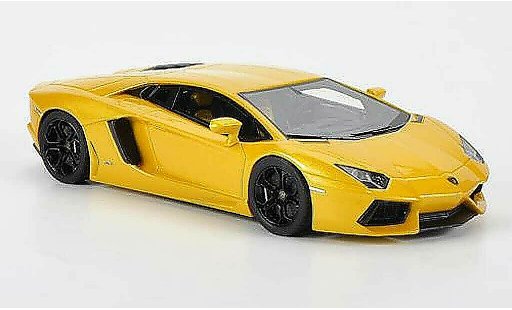 Lamborghini Aventador LP700-4 1/43 Fujimi gelb modellautos