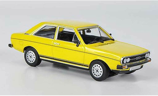 Audi 80 gt 1/43 Minichamps gelb 1972 modellautos