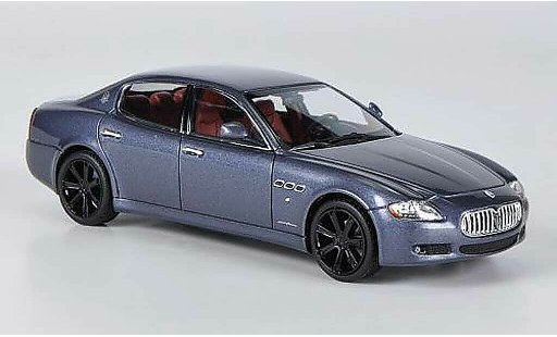 Maserati Quattroporte Sport S 1/43 Minichamps Sport S grau 2009 modellautos