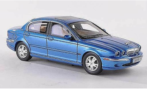 Jaguar X-Type Base 1/43 Premium X -blau LHD 2004 modellautos