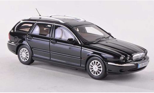 Jaguar X-Type Wagon 1/43 Premium X schwarz RHD 2004 modellautos