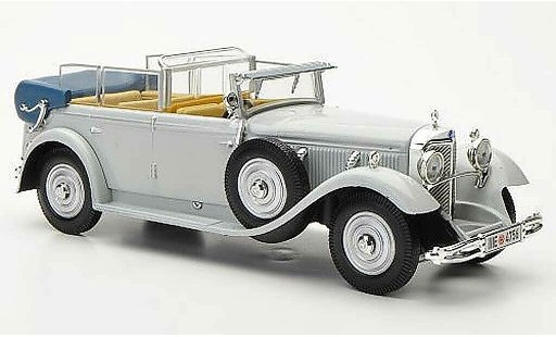 Mercedes 770 Cabriolet 1/43 WhiteBox Typ Cabrio F grau 1 modellautos