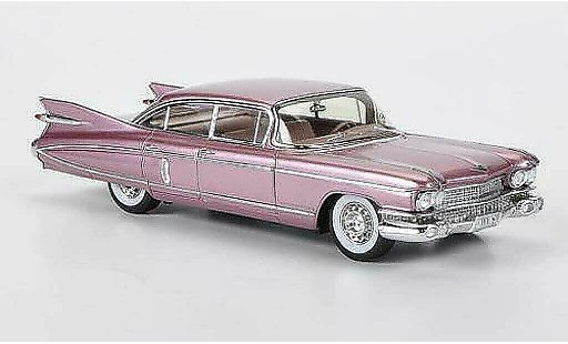 Cadillac Fleetwood Sixty Special 1/43 Spark Sedan altrosa Sondermodell MCW L.E. 300 1959 modellautos