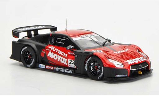 Nissan Skyline R35 1/43 Ebbro GT-R No.23 Motal Autech Super GT500 Okayama Test 2012 modellautos